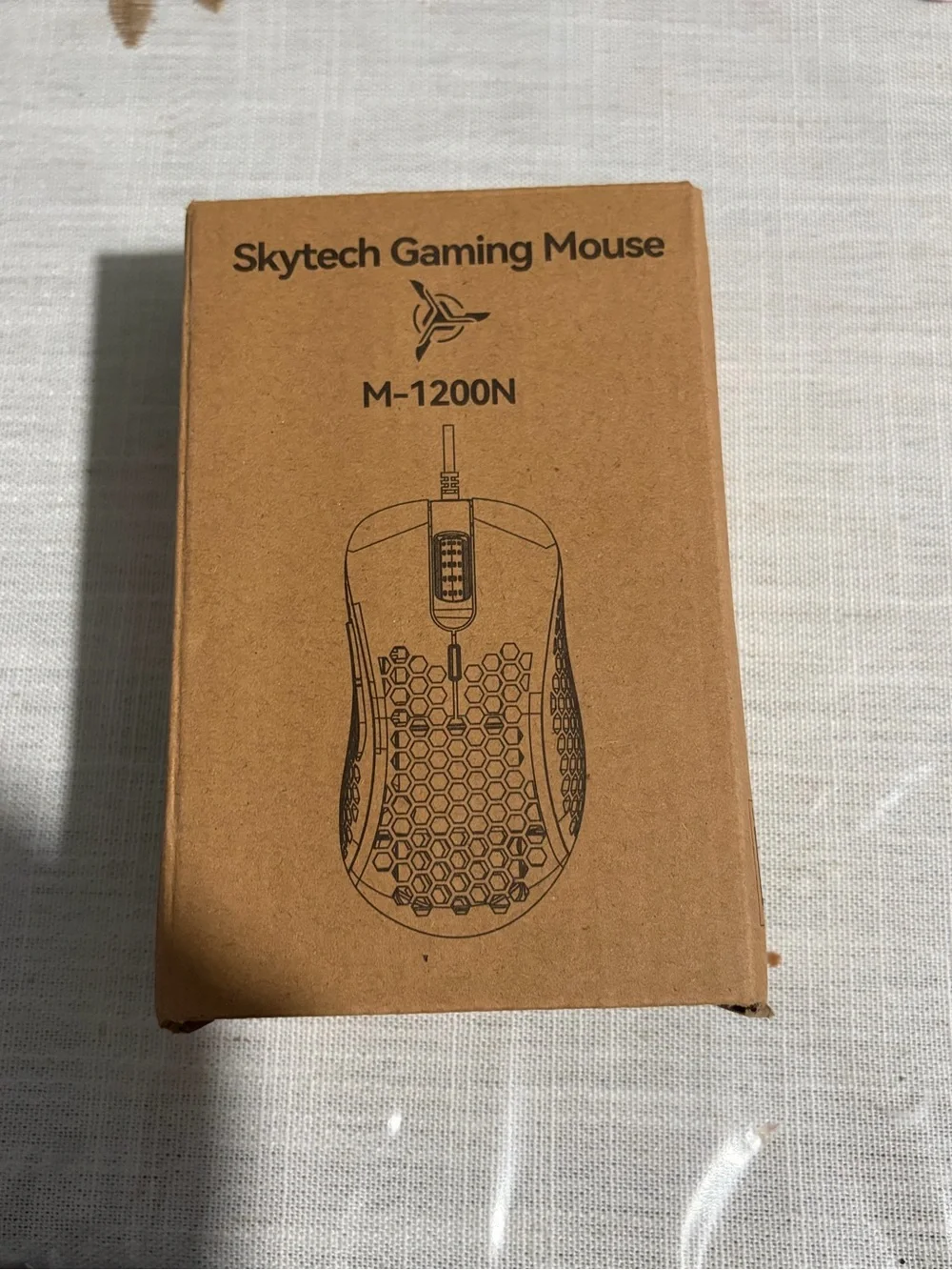 M-1200N Gaming Mouse - Brown